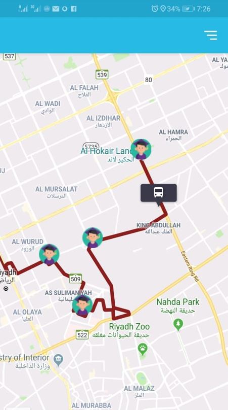 Smart School Bus Tracking System main screenshot